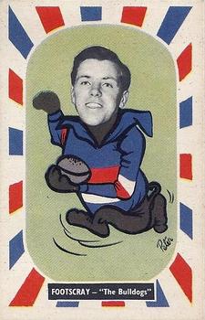 1957 Kornies Footballer Mascots #14 Ted Whitten Front